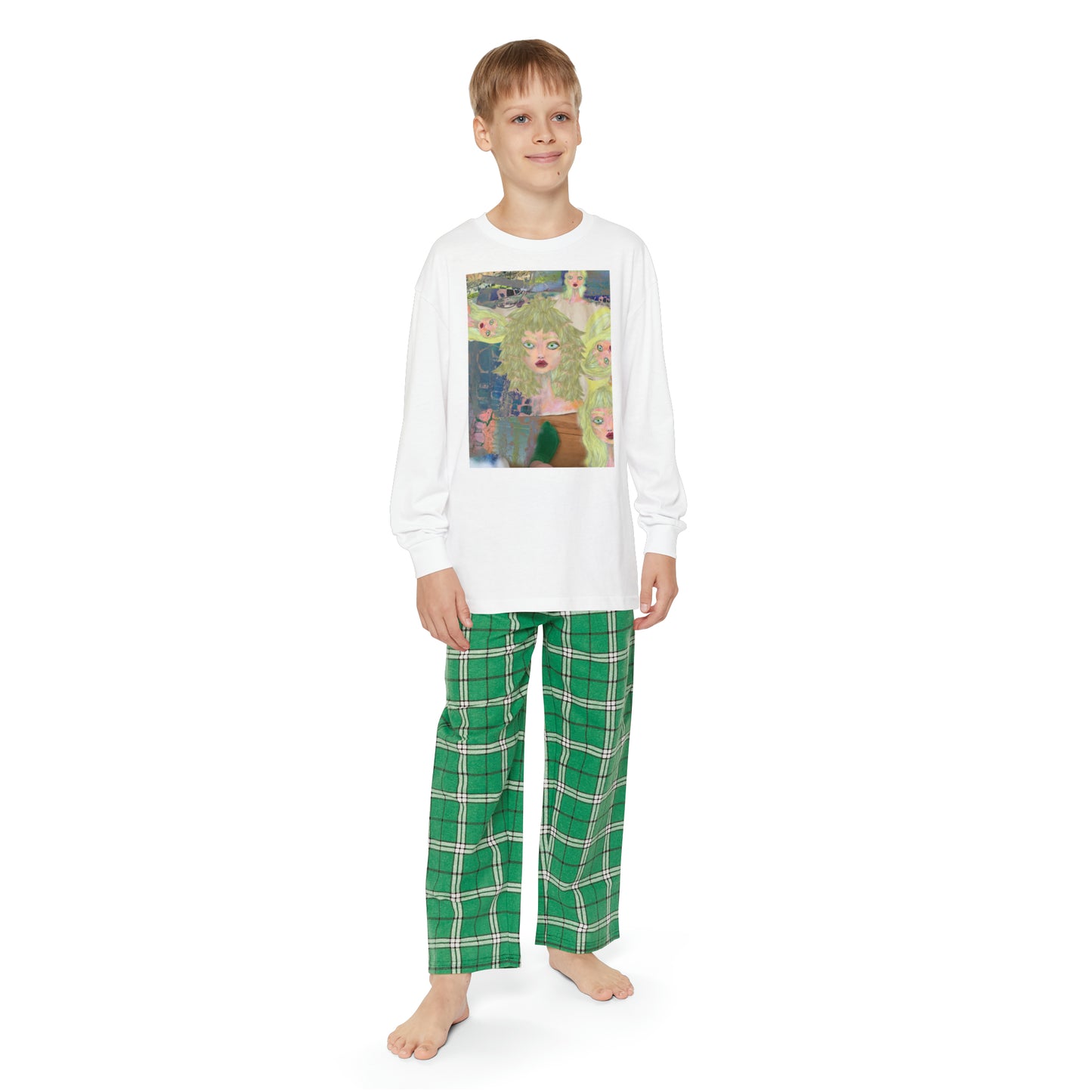 Youth Long Sleeve Sleep Outfit Set